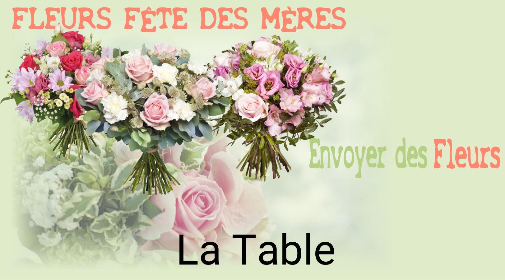 Bouquet de Fête des Mères livré à La Table
